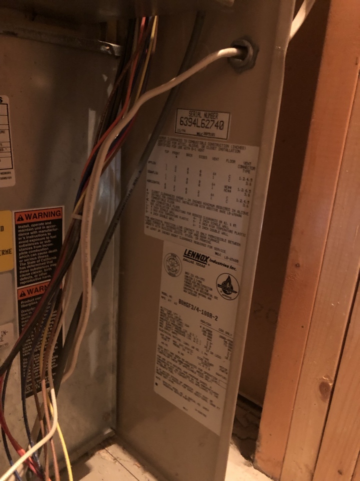 Olds, AB - HVAC mechanic needed repaired furnace Lennox furnace not working fixed wiring problem.  Olds, AB - HVAC mechanic needed repaired furnace Lennox furnace not working fixed wiring problem.